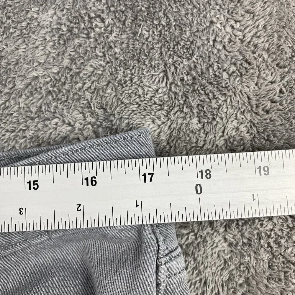 Levis 514 Slim Straight Jeans Mens‎ 34x34 Gray Mid Rise